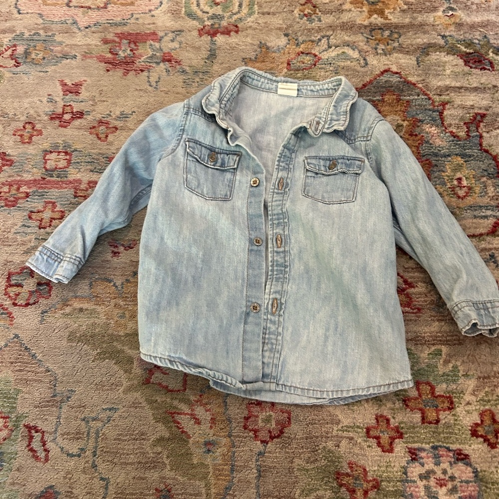 12-18mnth. H&M Jean shirt